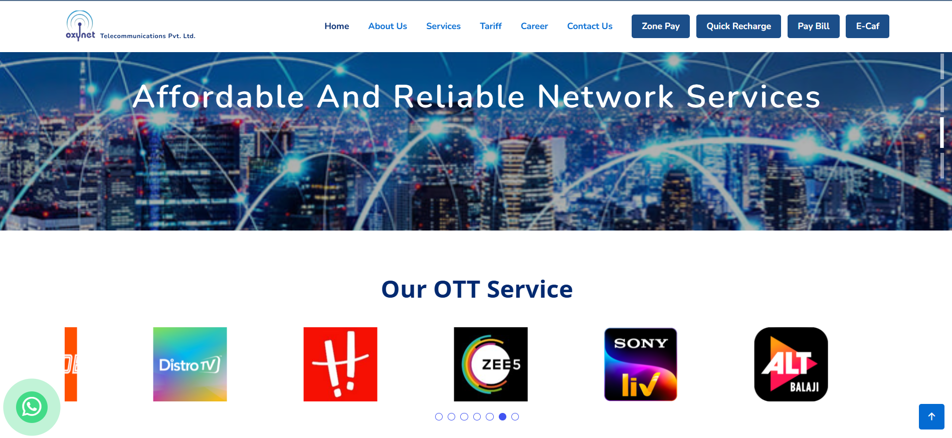 Oxynet Telecommunications Pvt. Ltd.